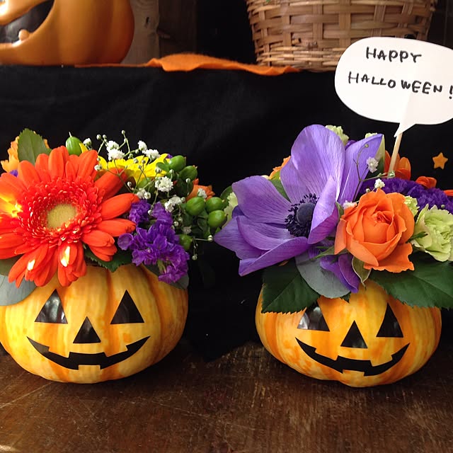 ハロウィン アレンジメント☘