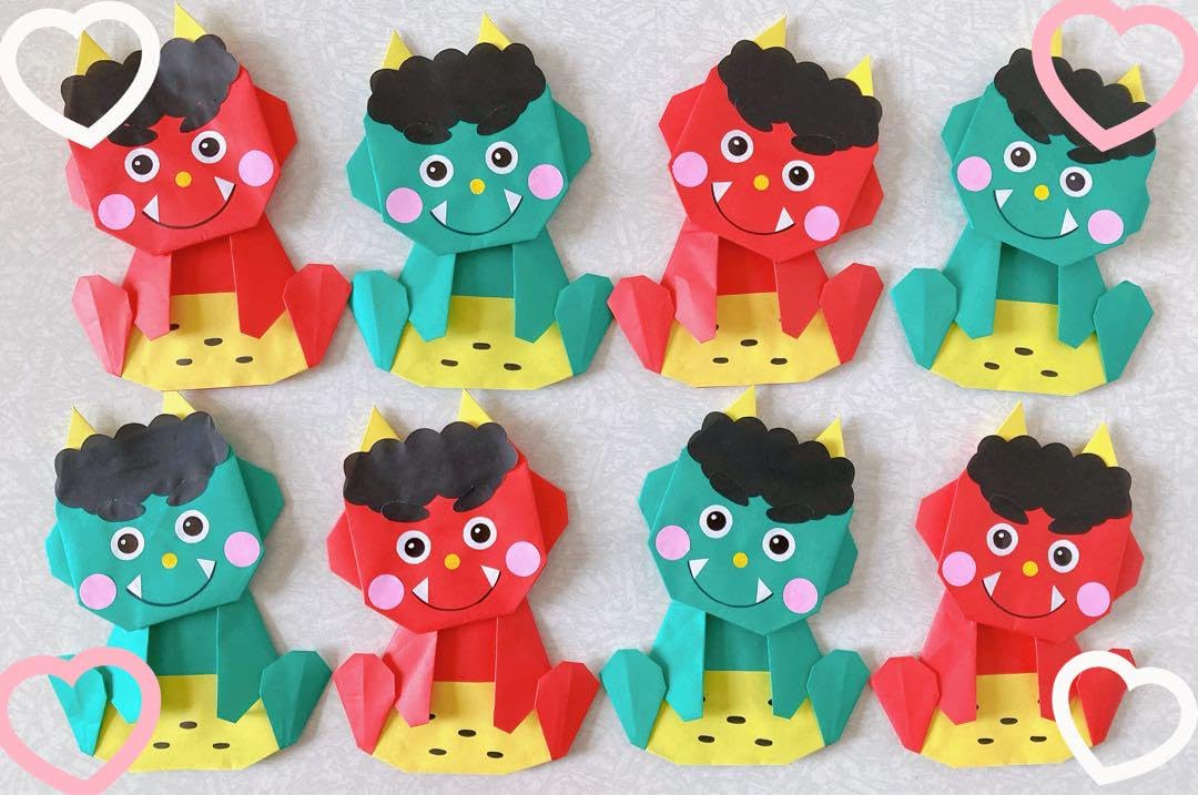 製作キット 節分 壁面 保育 装飾 鬼 - メルカリ