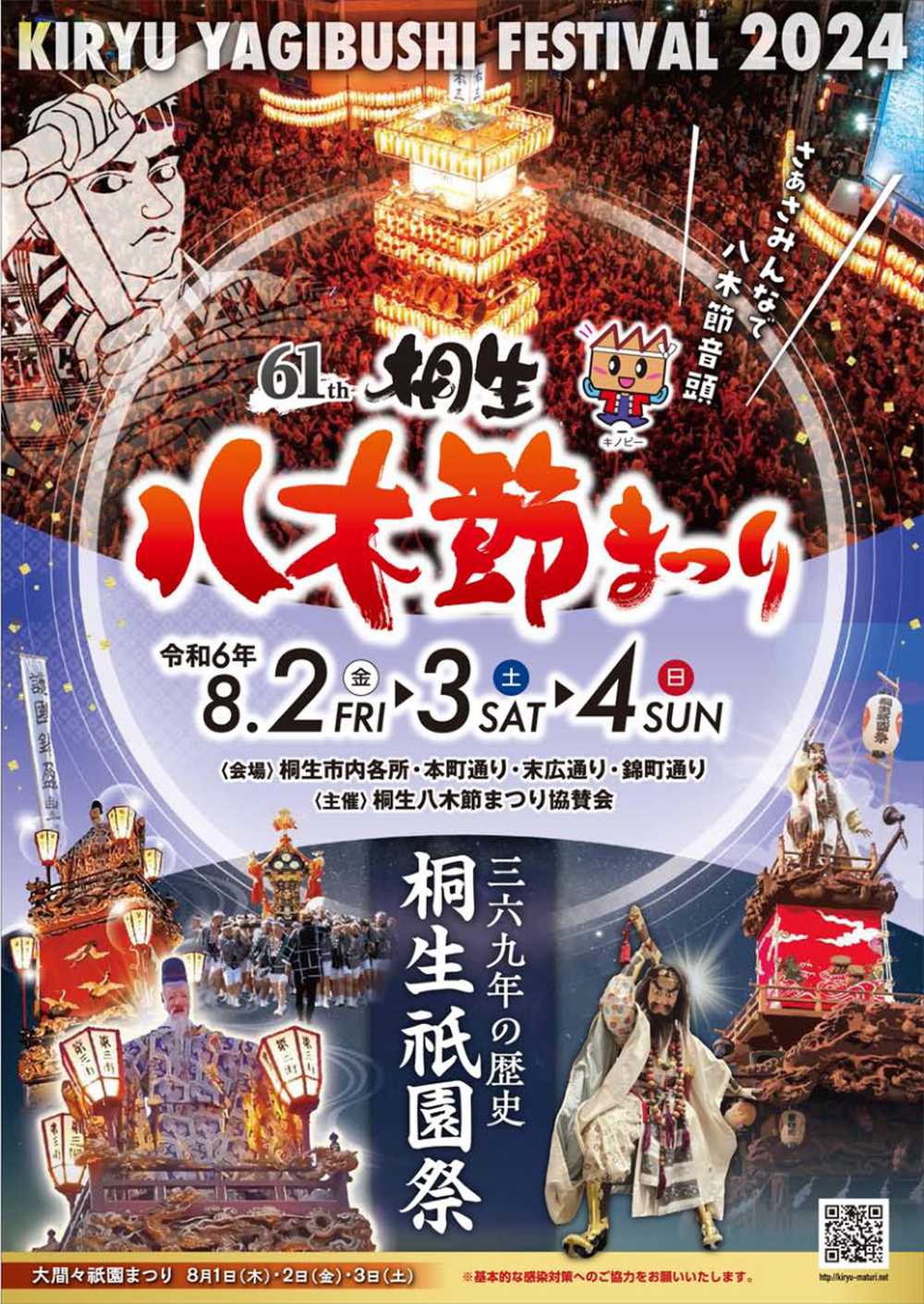 桐生八木節祭り - 桐生わたらせ電子旅