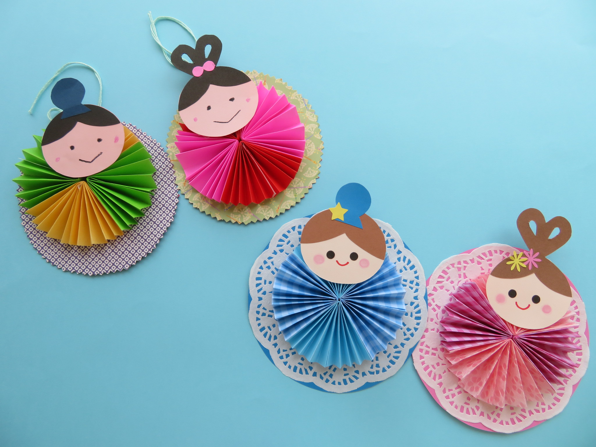 七夕製作アイデア：子供向け吊るし飾り