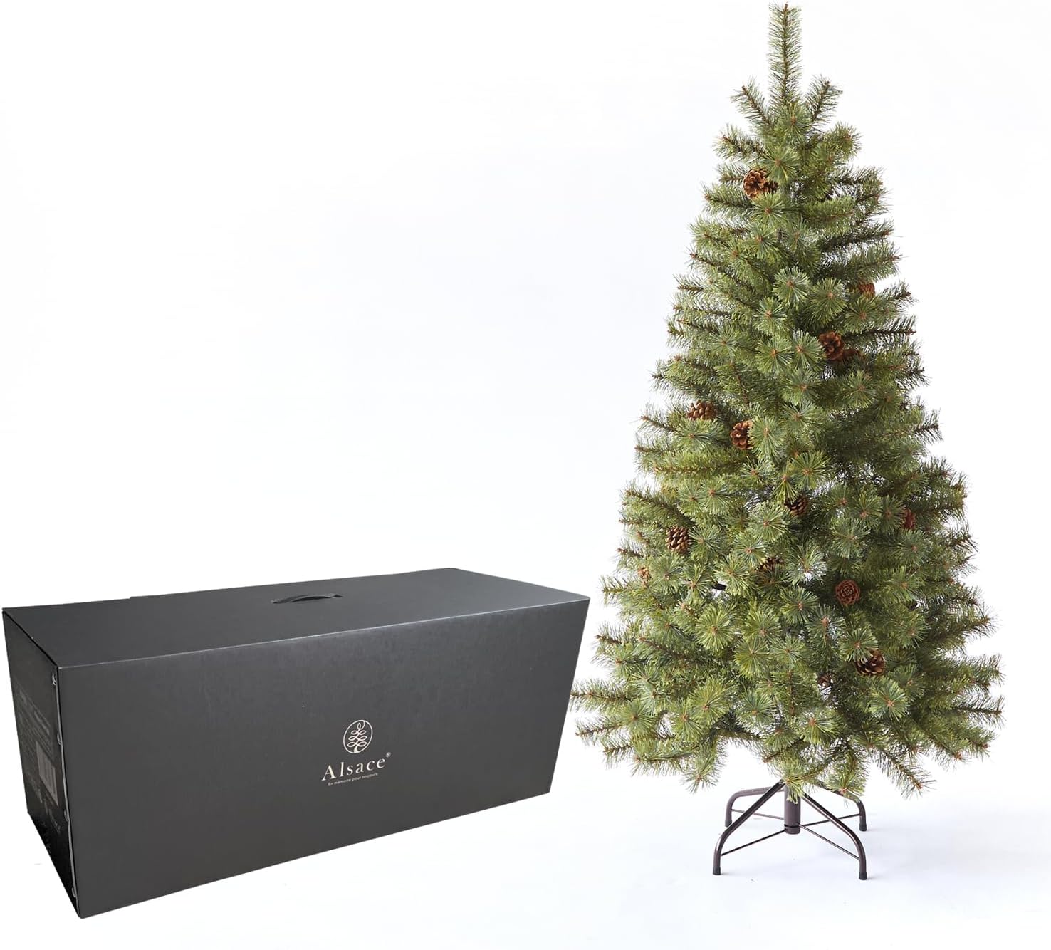 楽天市場 クリスマスツリー 北欧 おしゃれ ドイツトウヒツリー210cm オーナメント 飾り なし ヌードツリー 2m 3m 大型 業務用 :恵月人形本舗