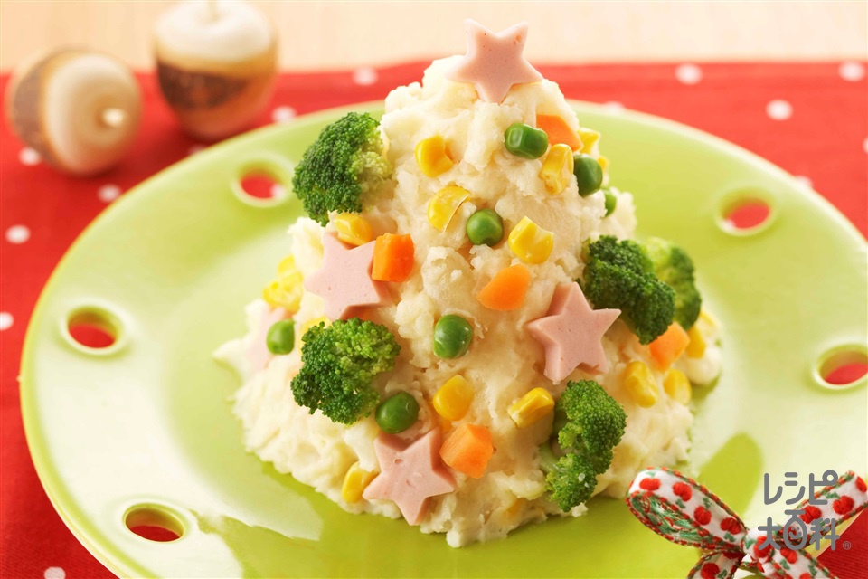 可愛い♡クリスマスポテトツリー♪ : My blog kitchen♡