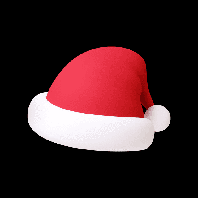 ストア・エキスプレス ミニデコレーションツリーサンタ帽子6個 8798-4015 1セット 直送品