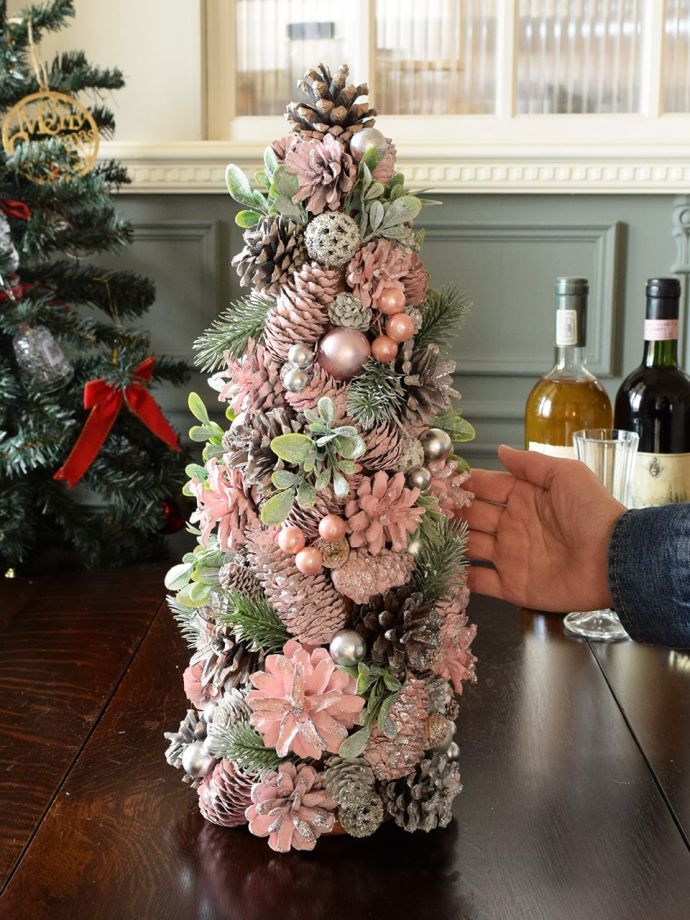 楽天市場 送料無料 クリスマスツリー ミニ 卓上 小型 45cm 60cm クリスマスツリー 卓上 テーブル クリスマス飾り ライト付きクリスマス飾り キラキラ オーナメント おしゃれ DIY可能 暖かい 電池式 LEDイルミネーションライト インテリア プレゼント 雰囲気 部屋 商店