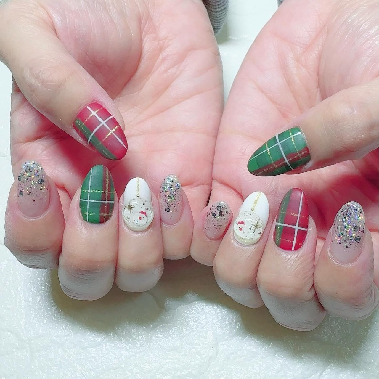 2025年秋トレンド ワンカラー クリスマスのネイルデザイン集人気順ホットペッパービューティ