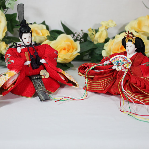 ひな人形黄櫨染のおひなさま 慶祝雛– 人形の鯉徳 オンラインショップ