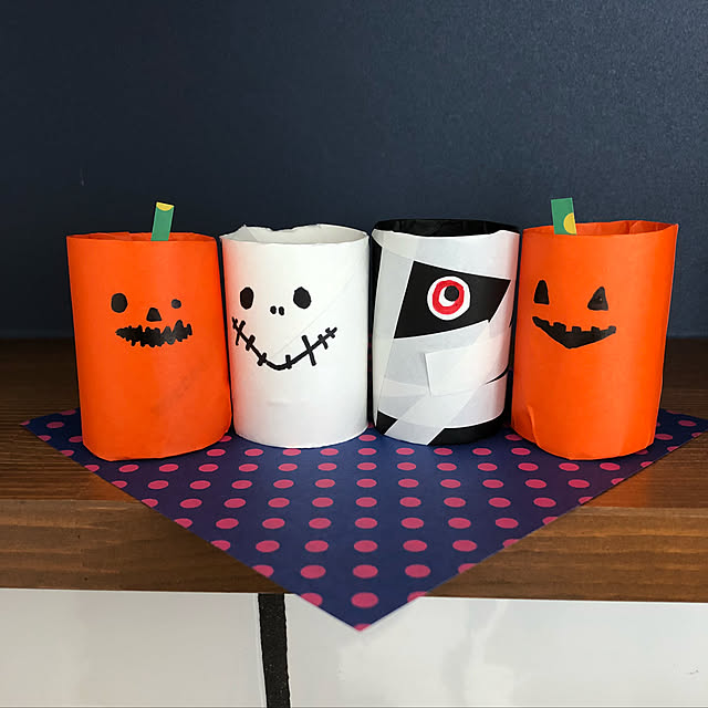 ハロウィン工作！トイレットペーパー芯で作れる簡単飾り工作・自由研究All About
