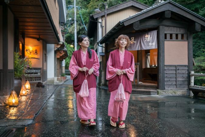 黒川温泉 浴衣レンタルTikTok