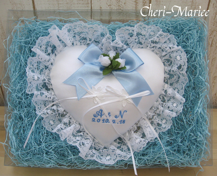 簡単＆可愛い！手作りリングピロー実例～刺しゅう、かご、ガラスetc.ゼクシィ