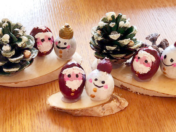 ドングリ工作私と子どもと楽しいコト