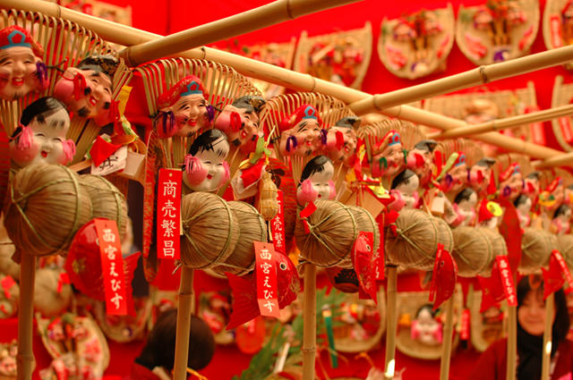 今宮戎神社で「十日戎2025」が1 9 木 〜1 11 土 まで開催！ 交通規制・屋台・駐車場・熊手など猫の道案内