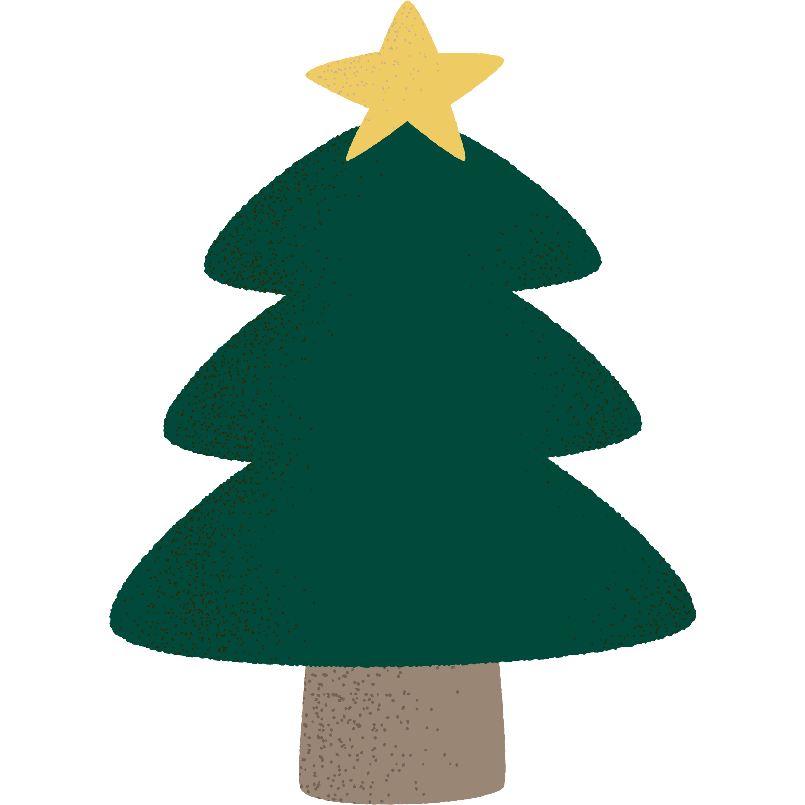 クリスマスツリーのイラストかわいいフリーアイコン・イラストの無料素材サイトフリーペンシル