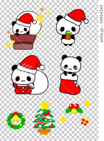 シンプルで可愛いクリスマスツリーのフリーイラスト素材 透過PNGフリーイラストIroFuri・いろふり