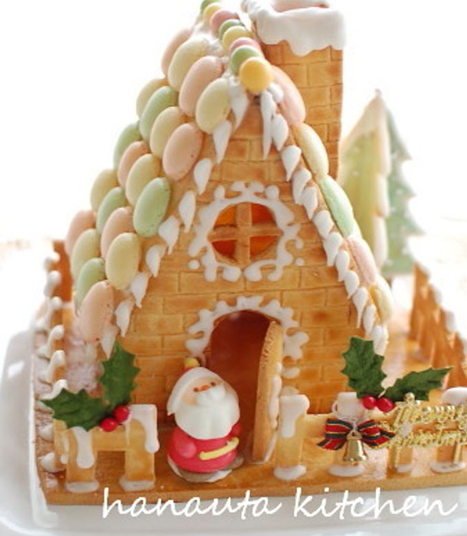 市販のお菓子だけで、憧れの お菓子の家 を作ってみよう！親子で楽しむクリスマスおやつ♡HugKum はぐくむ