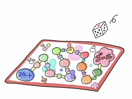 Amazon.co.jp: 1年間の行事すごろく お正月 ゲーム21258 : おもちゃ