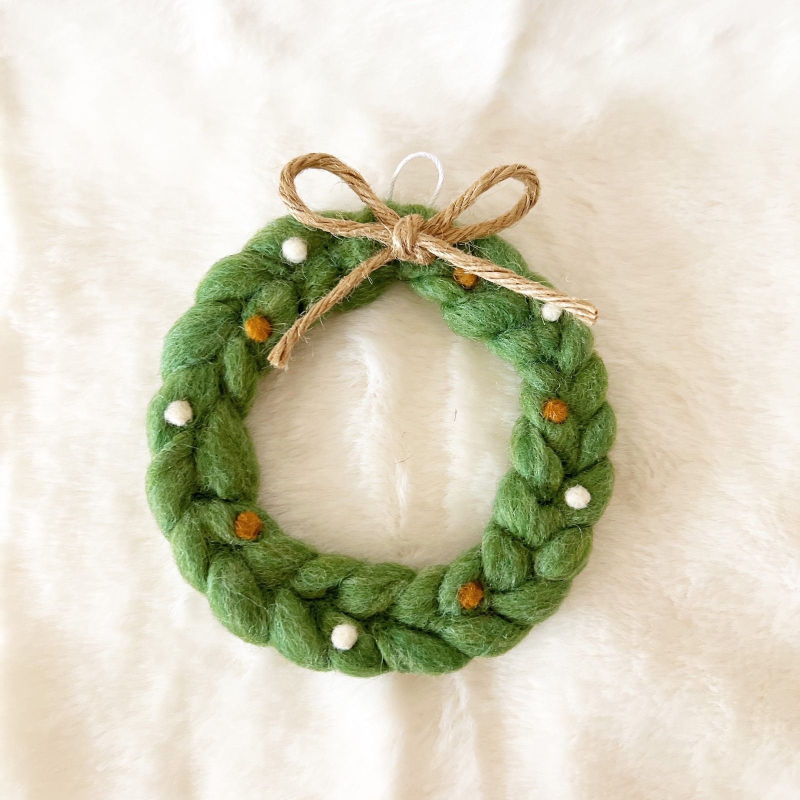 クリスマスリース フェルトリース リース sumomo絵舎 通販 15188989Creema クリーマ