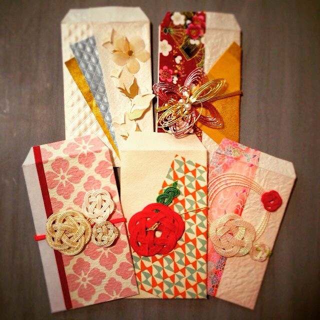 折り紙でぽち袋の折り方