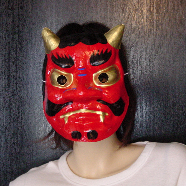 ♪たのしいようちえん♪ 鬼のお面 年長組