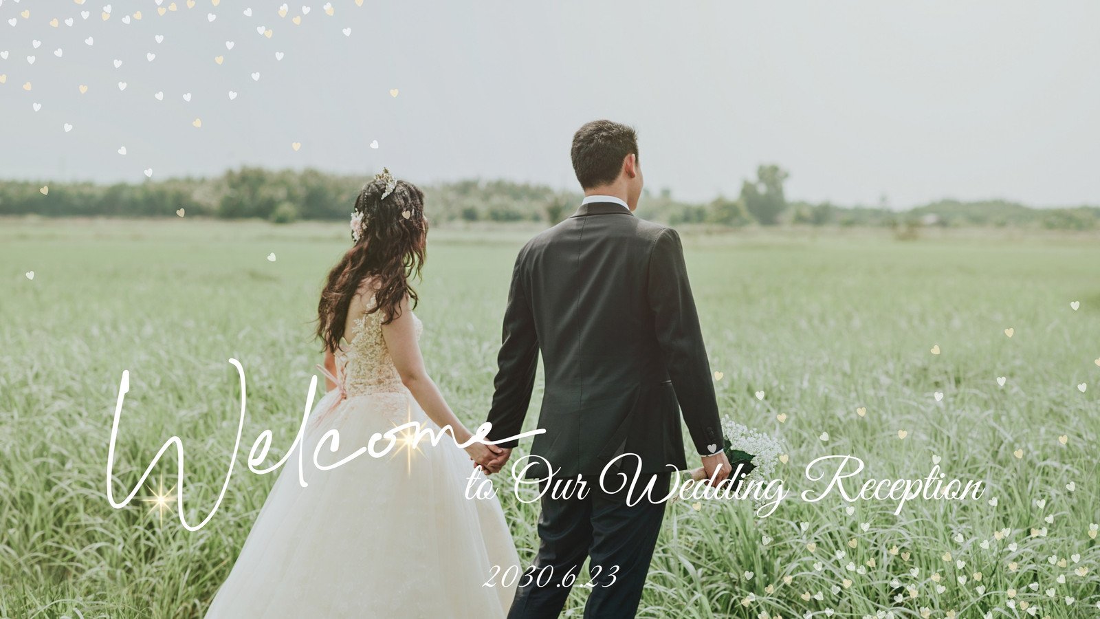 結婚式余興 〜365日〜友人の直筆メッセージを使った祝福ムービ