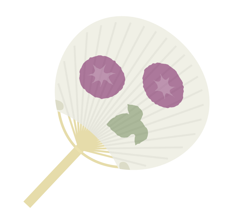 フリーイラスト氷旗やうちわなど夏関連のセットでアハ体験GAHAG著作権フリー写真・イラスト素材集 - GAHAG著作権フリー 写真・イラスト素材集