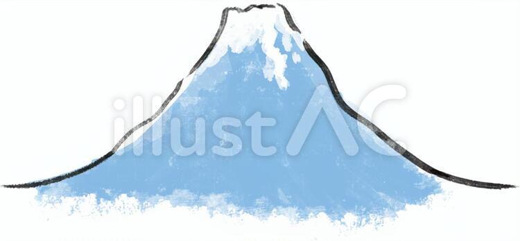 年賀状・お正月のイラスト 辰と富士山-無料イラスト素材ダウンロード