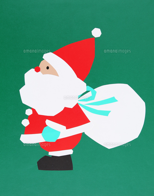 袋からプレゼントを取り出すサンタクロースのイラスト イラスト素材5840597- フォトライブラリ