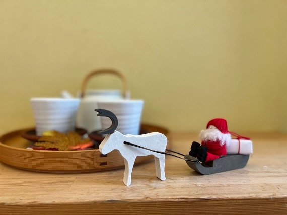 ❗️限定SALE❗️ビレロイボッホ☆ クリスマス サンタクロース ソリ トナカイ