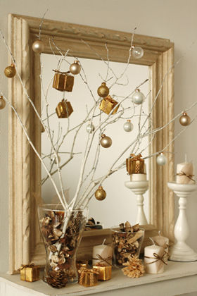 ポンポン 木の枝のおしゃれなアレンジ・飾り方のインテリア実例RoomClip ルームクリップ