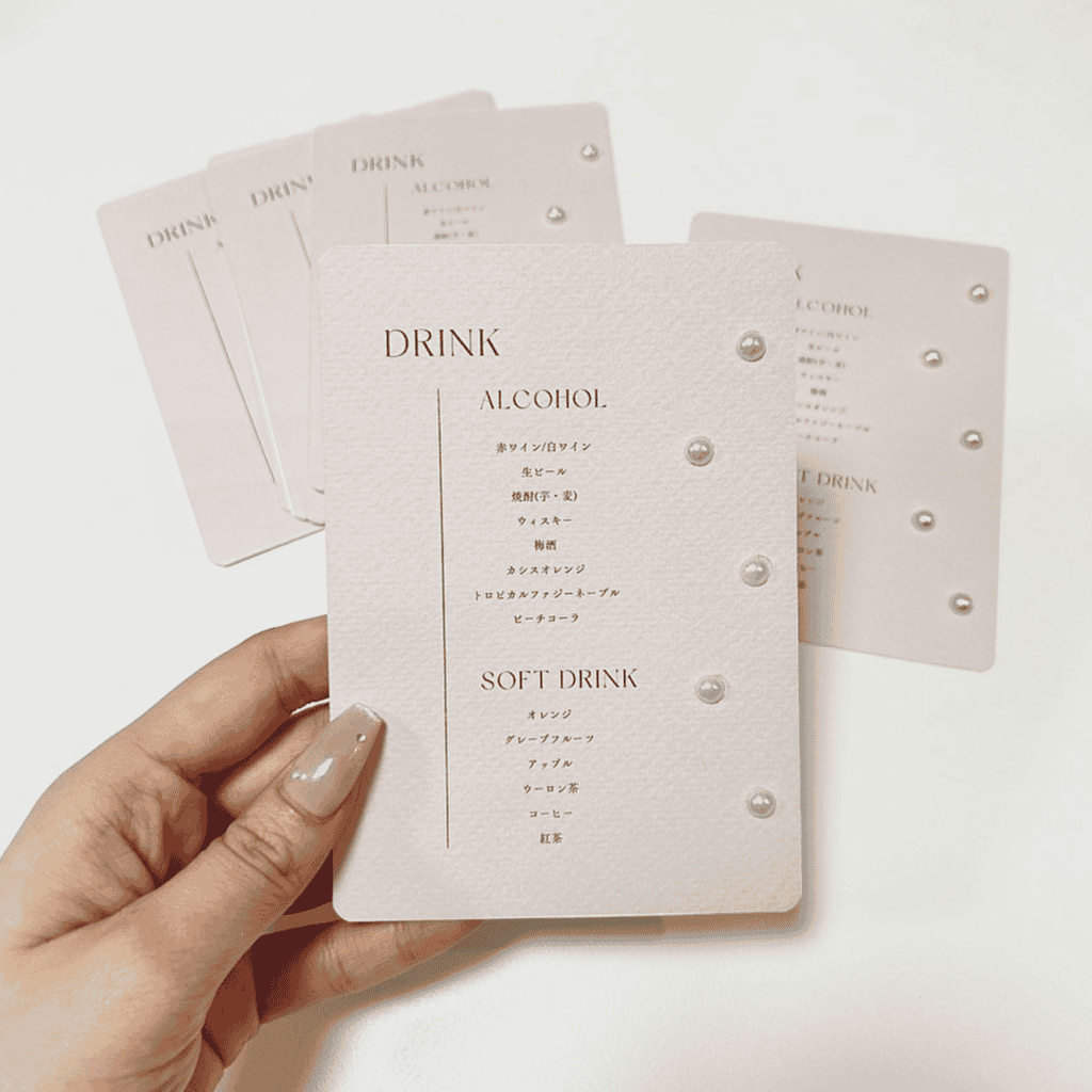 結婚式のメニュー表の手作りアイデア7選！実例も併せてチェック♡ウェディングニュース