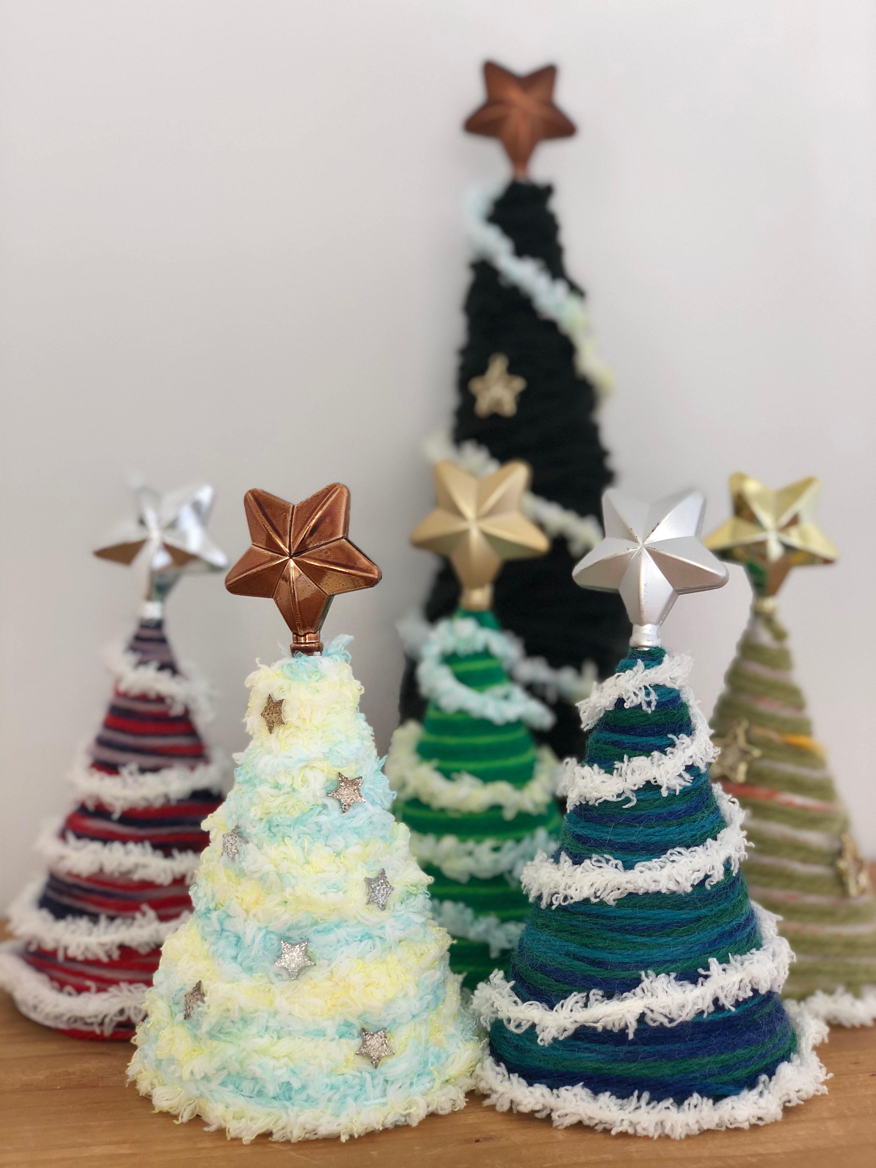 毛糸のクリスマスツリーを簡単に手作りしてみた！作り方を紹介 - 主婦の気になるアレコレ