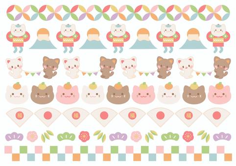 お正月ガーランドせいさくわぁるど