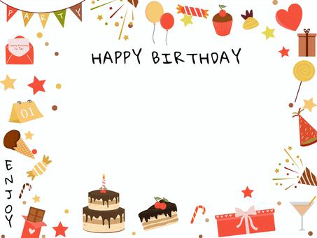 日本一可愛い！？無料のお誕生日カードダウンロード