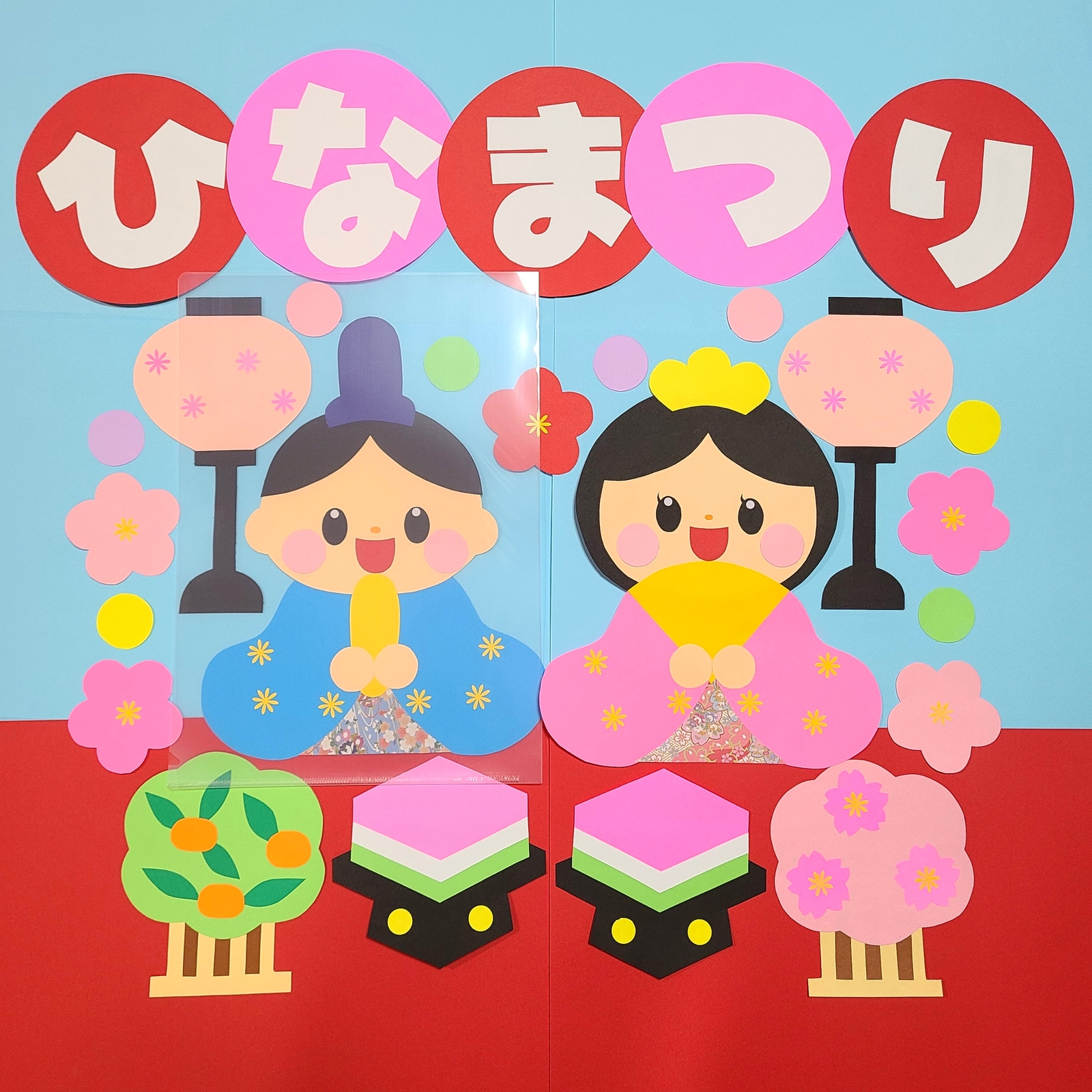 ひなまつり』壁面飾り ✻*˸ꕤ*˸*⋆受注制作 雑貨・その他 ててのん＊ ⚠️発送目安日のご確認を♪通販 15383638Creema クリーマ