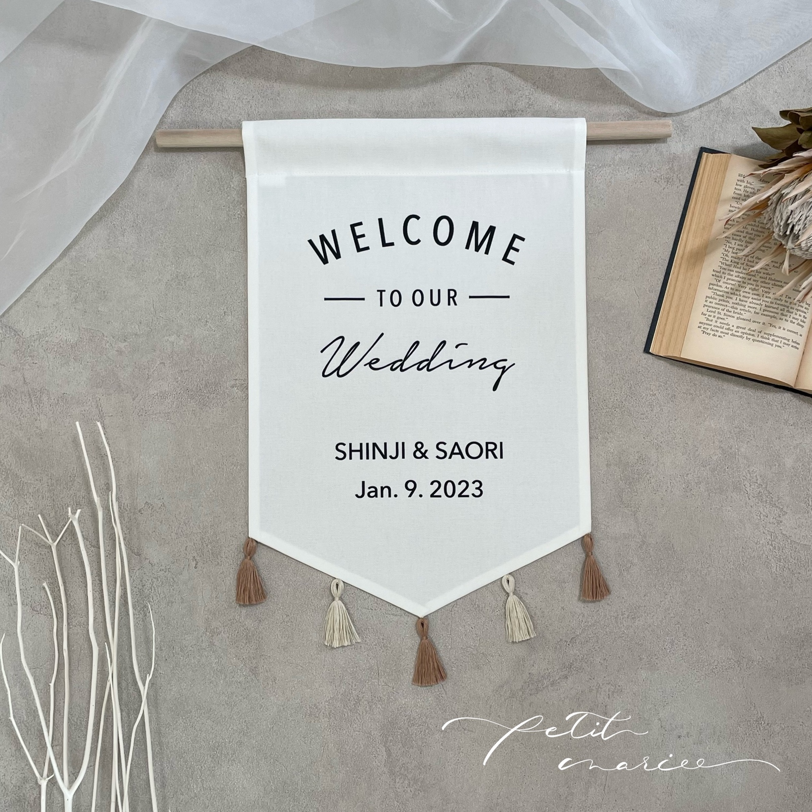 □Wedding flagウェディングフラッグ yu_ki