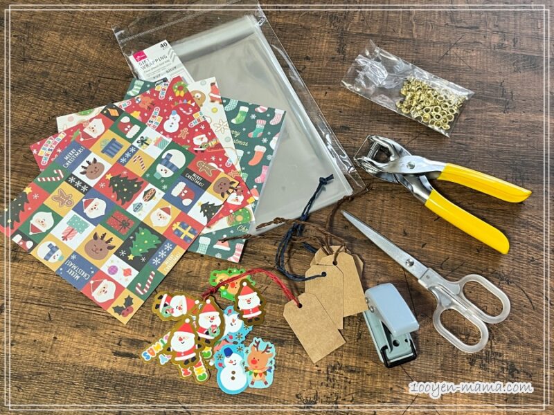 手提げ袋を使ったクリスマスラッピング五味栄里のラッピング講座