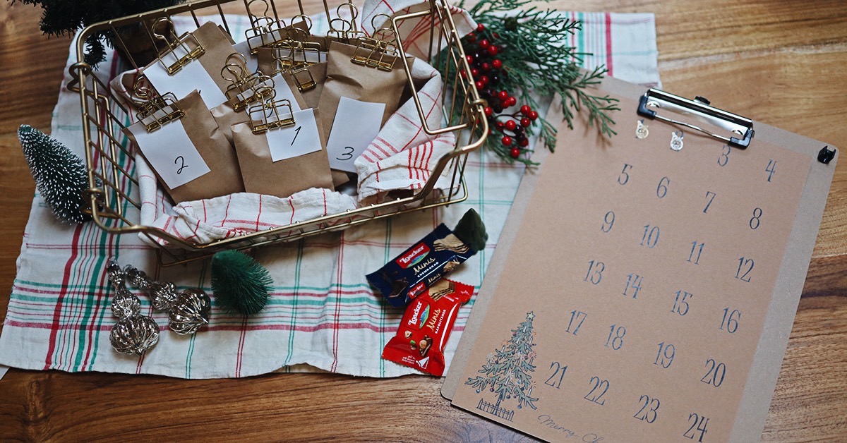 あと何日でクリスマス？「アドベントカレンダー」を手作りしてみよう♪キナリノ
