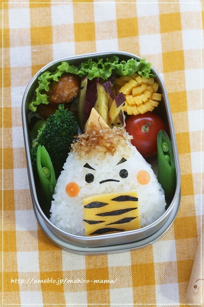 鬼さん弁当 作り方 デコ弁＆キャラ弁- レシピ 日本ハム