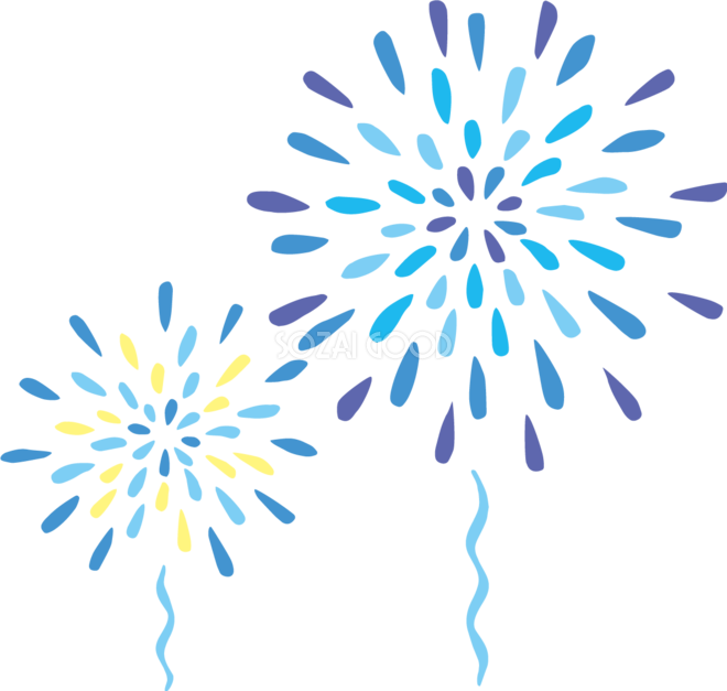 花火 イラスト 無料フリー素材 かわいい花火など各種イラスト画像