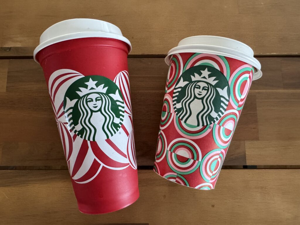スタバホリデー2023 カップはこのデザイン？華麗なるスタバマダム