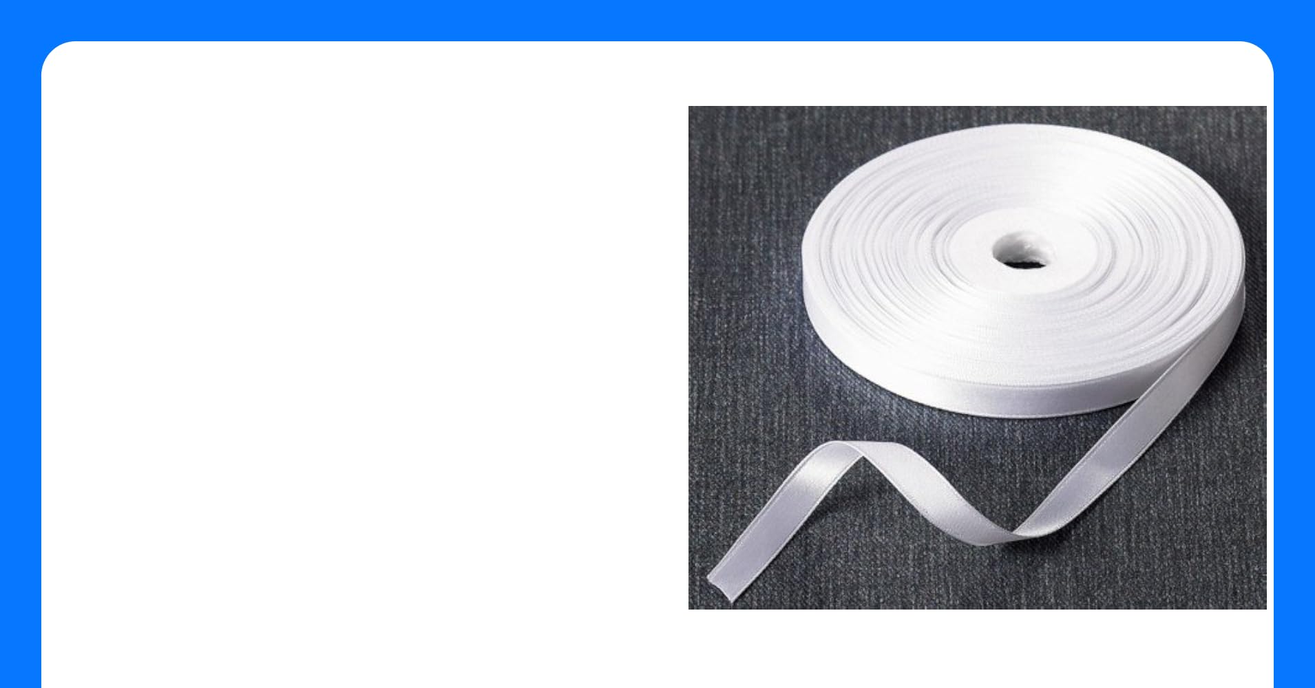 結婚式 ブーケプルズ用リボン 2m×5本 - メルカリ