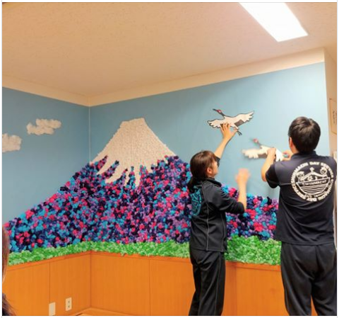 壁面飾り工房本店 壁面装飾・パネルシアター・ペープサート・型紙・知育・保育・介護商品の販売☆壁面飾り工房 「七福神大集合！in宝船！」 春 夏秋 冬 お正月 介護施設 デイサービス 老人ホーム 高齢者 壁面装飾 型紙 製作 介護福祉士☆