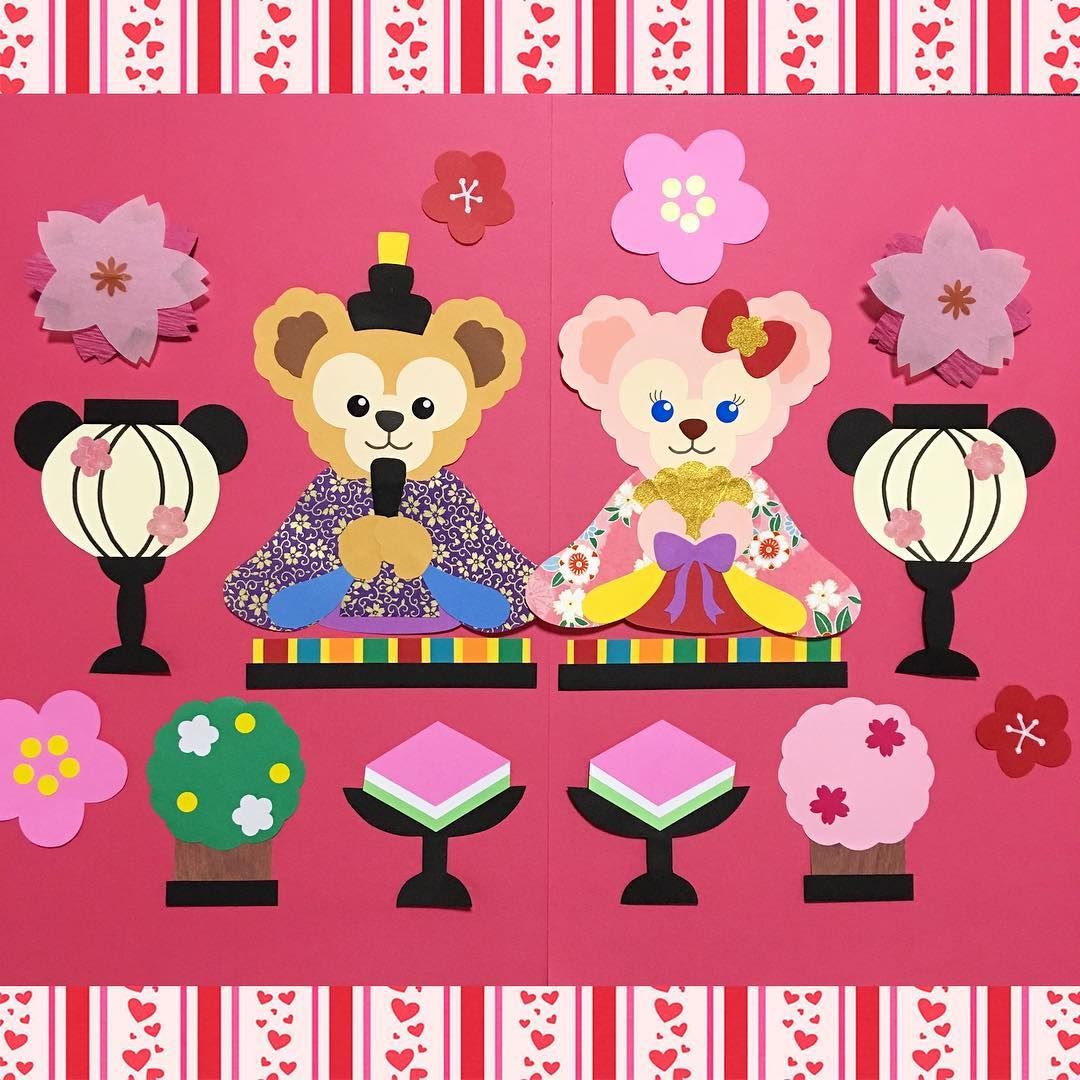 ひなまつり』壁面飾り ✻*˸ꕤ*˸*⋆受注制作 雑貨・その他 ててのん＊ ⚠️発送目安日のご確認を♪通販 15383638Creema クリーマ