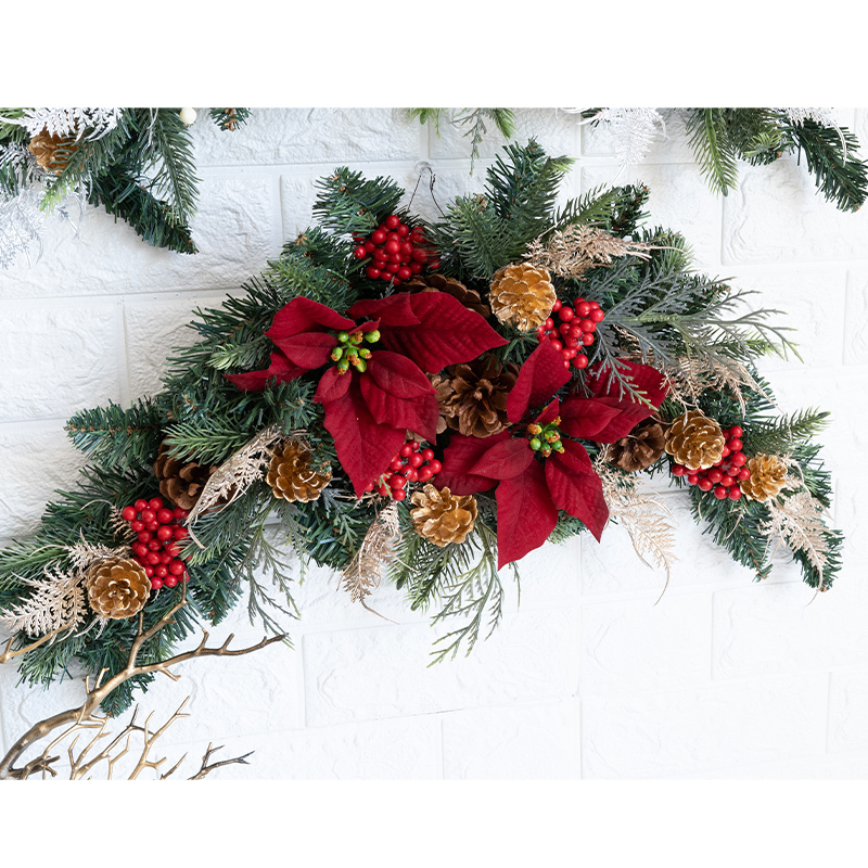 クリスマスリース クリスマススワッグ 大きい オーナメント ナチュラルリースドア玄関庭園部屋壁飾りガーランド松かさ華やかおしゃれ新年飾り60cmクリスマスリース 60cm 90cm クリスマス スワッグ 大きい オーナメント ナチュラル リース ドア 玄関 庭園 部屋 壁飾り