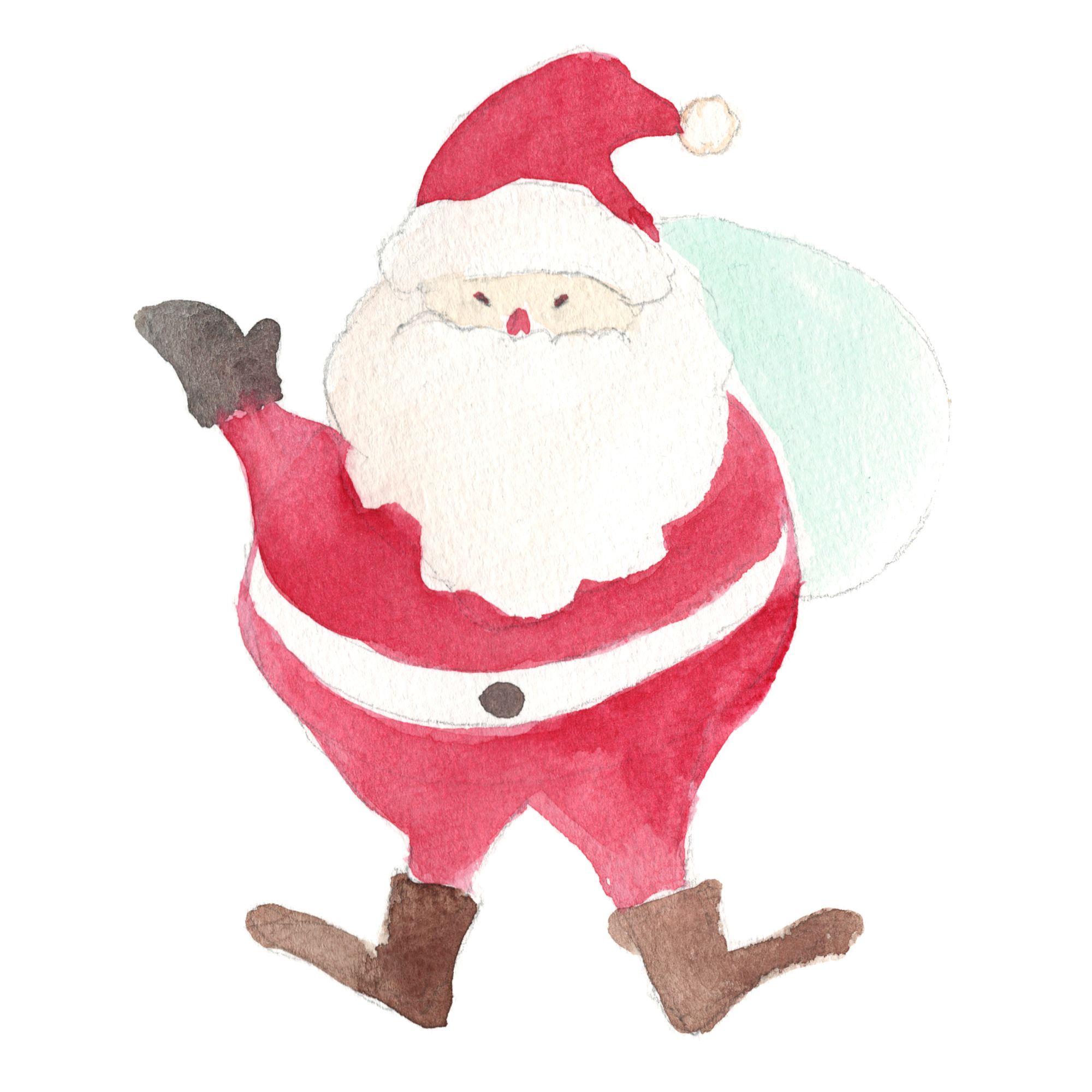 サンタクロース 可愛いイラスト フリー素材 – アイコン・イラストダウンロードサイト OWL STOCK -オウルストック