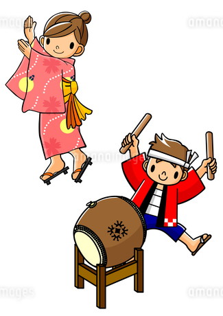 和太鼓 和楽器 長胴太鼓 面太鼓 祭り 昭和レトロ 盆踊り大会 1寸