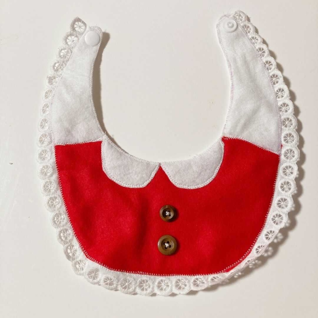 手作りクリスマス 100均フェルトでサンタ衣装上着の作り方みみねこ日誌