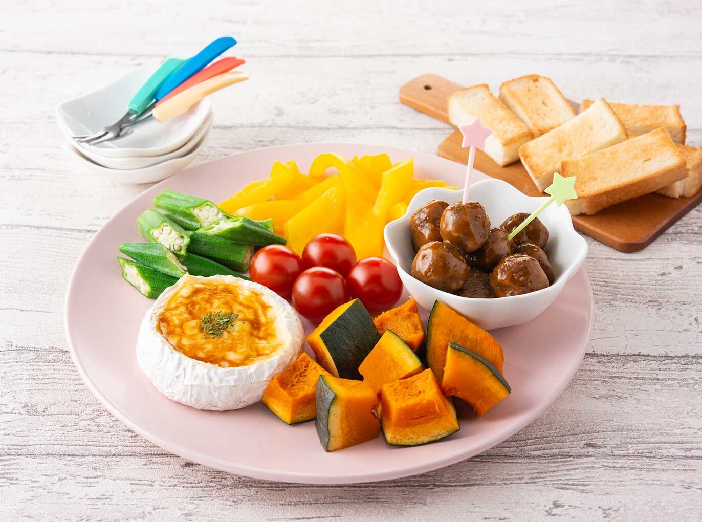 夏のパーティー献立☆カラフルな夏野菜たっぷりの簡単おもてなし料理行事食百花