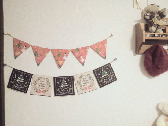 100均でKawaiiハンドメイドセリアの丸いデザインペーパーで作ろう！その①かわいいガーランドhapimade手芸教室ハンドメイド・手作りのお手伝い