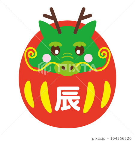 だるまイラストの簡単な描き方かくぬる工房