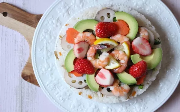 ひな祭りだから♪ごちそういなり寿司